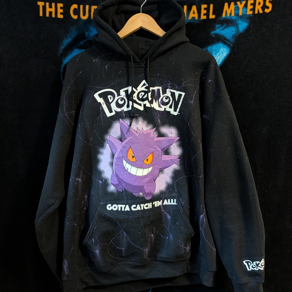 Custom Sewn "Pokemon Gengar" Hoodie